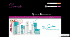 Desktop Screenshot of dermio.cz